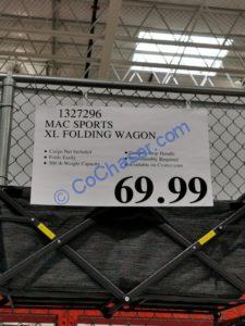Costco-1327296-MAC-Sports-XL-Folding-Wagon-tag