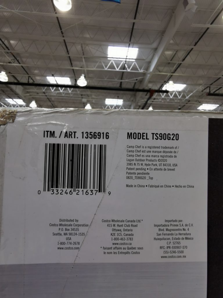 Costco1356916CampChefTundra3BurnerStovewithGriddlebar