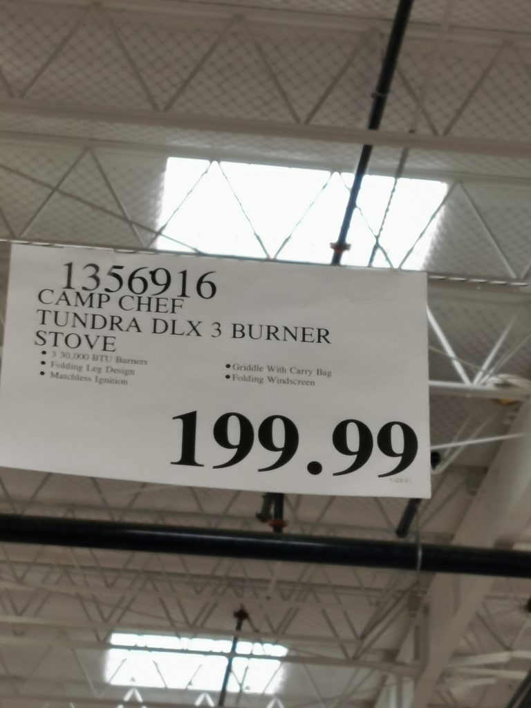 Costco1356916CampChefTundra3BurnerStovewithGriddletag CostcoChaser