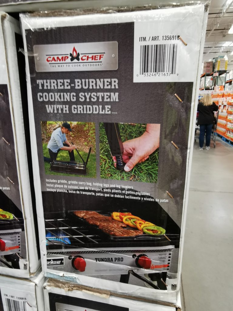 Costco1356916CampChefTundra3BurnerStovewithGriddle2 CostcoChaser