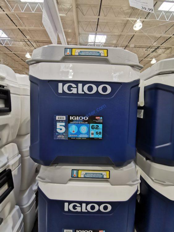 Costco-1356920-Igloo-MaxCold-Latitude-62Quart-Rolling-Cooler