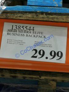 Costco-1385544-High-Sierra-Elite-Pro-Business-Backpack-tag