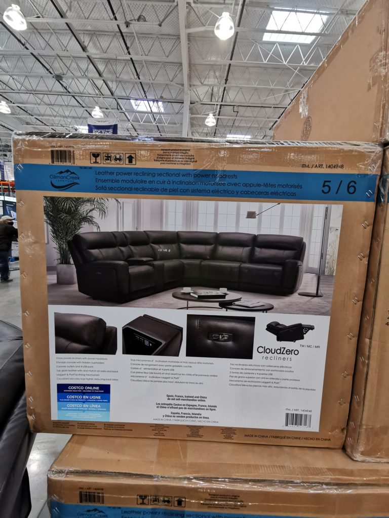 Costco1404948GilmanCreekLeatherPowerRecliningSectional1