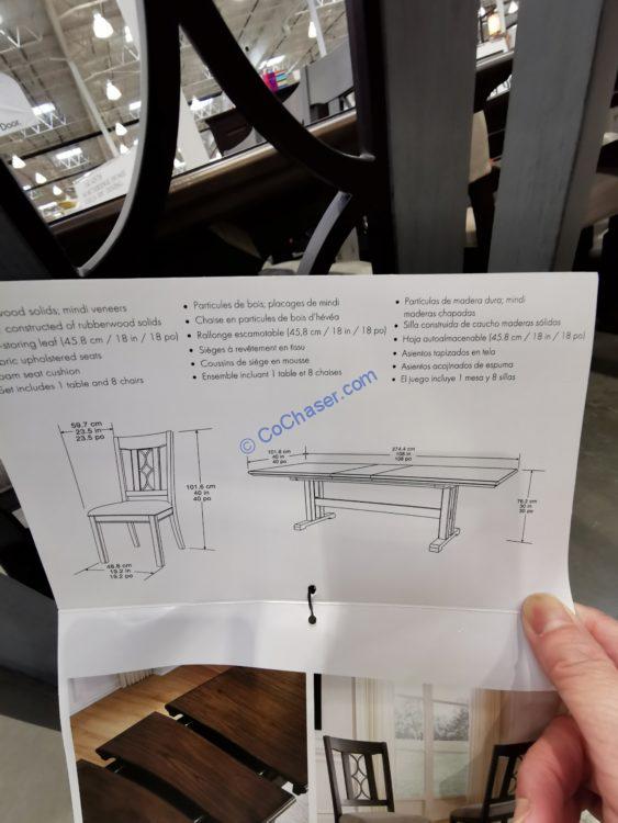 Costco1414578NorthridgeHomeVega9pieceDiningSet6 CostcoChaser