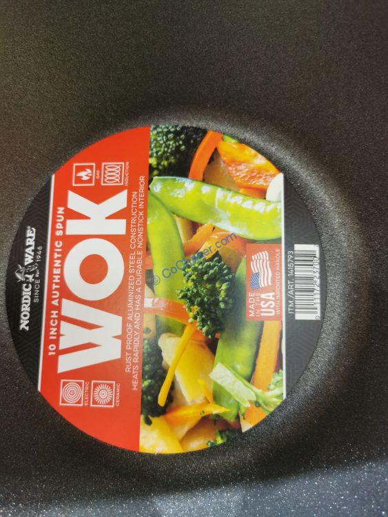 Nordic Ware 10″ Nonstick Wok CostcoChaser