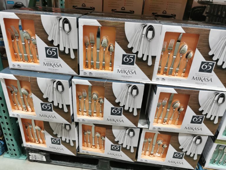 Costco1424298Mikasa65PieceFlatwareSetall CostcoChaser