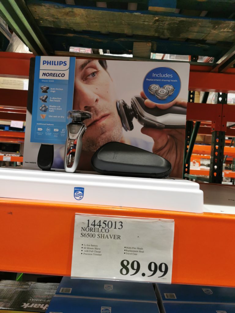 Philips Norelco 6500 Shaver with AntiFriction Coating CostcoChaser