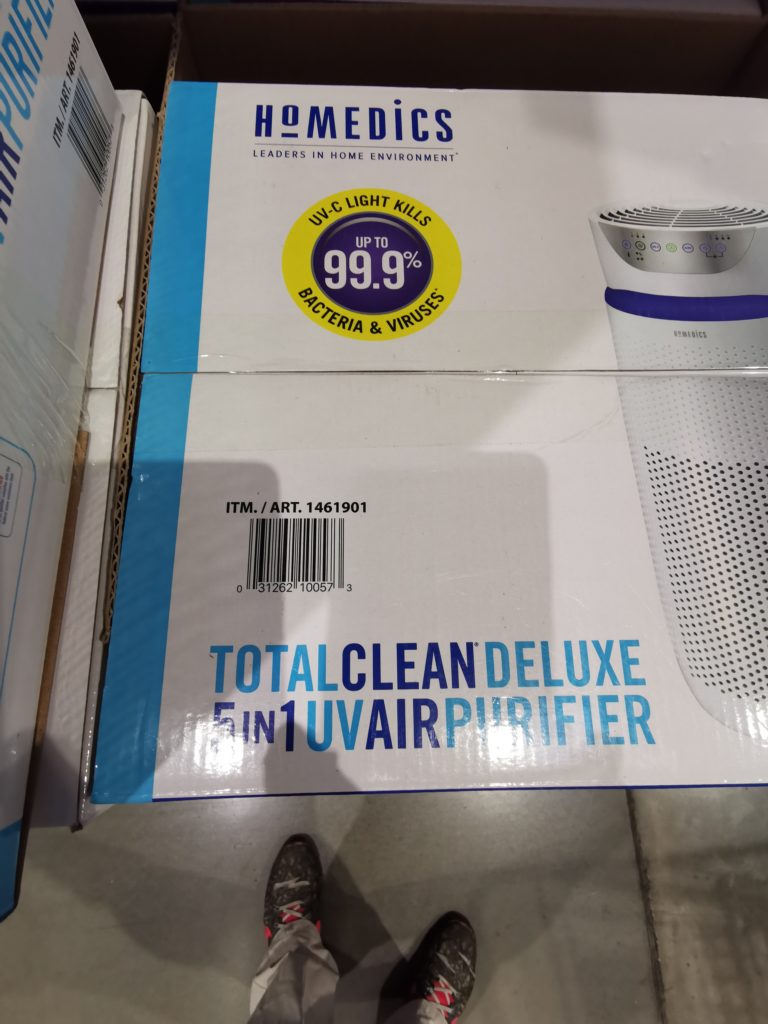 Costco1461901HoMedicsDeluxe5in1UVCAirPurifier6 CostcoChaser