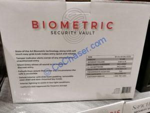 Sanctuary Biometric Quick Access Safe, Model#SA-IHS2B – Costco Chaser