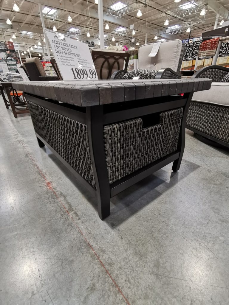 Costco1902426AGIOParkFalls4PCWovenDeepSeatingSet4 CostcoChaser