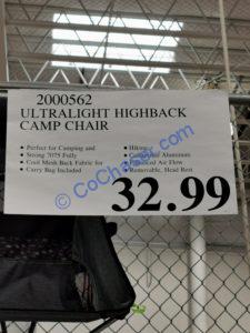 Costco-2000562-Cascade-Mountain-Tech-Ultralight-Highback-CAMP-Chair-tag