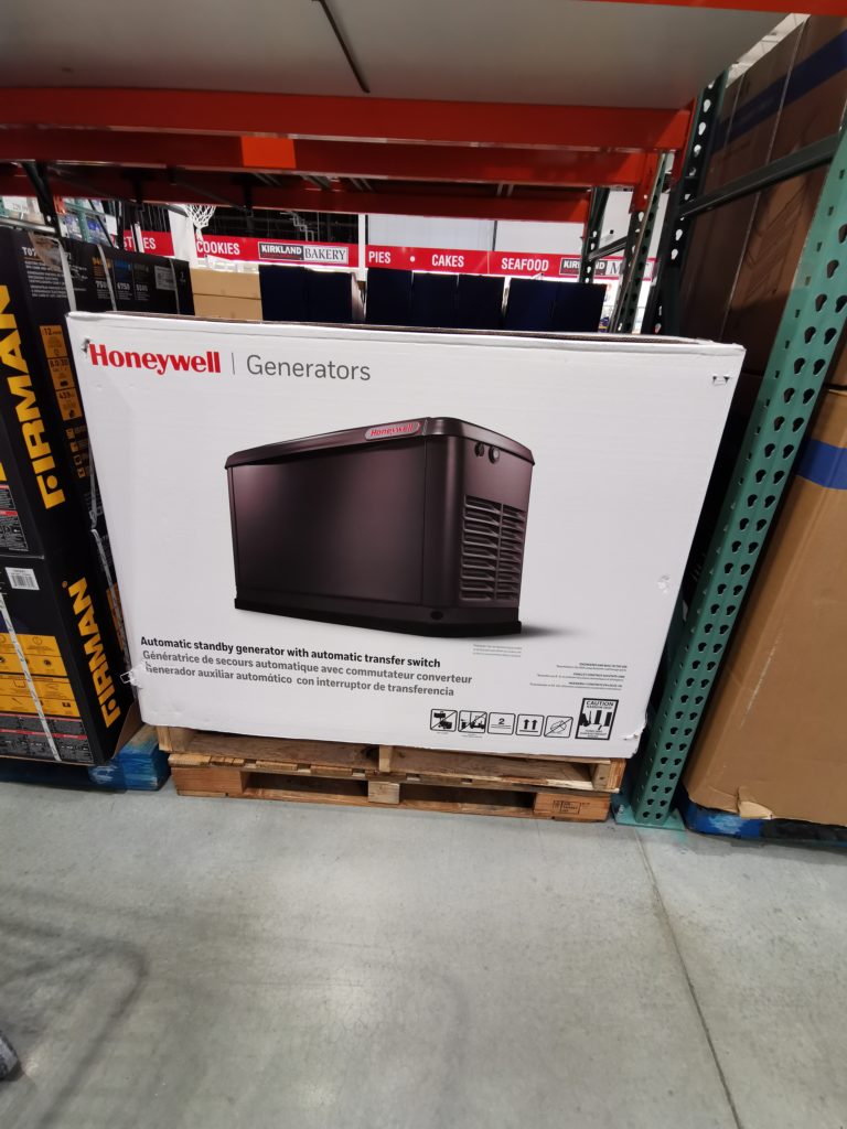 Costco1294151Honeywell20KWStandbyGeneratorwithTransfer Switch1