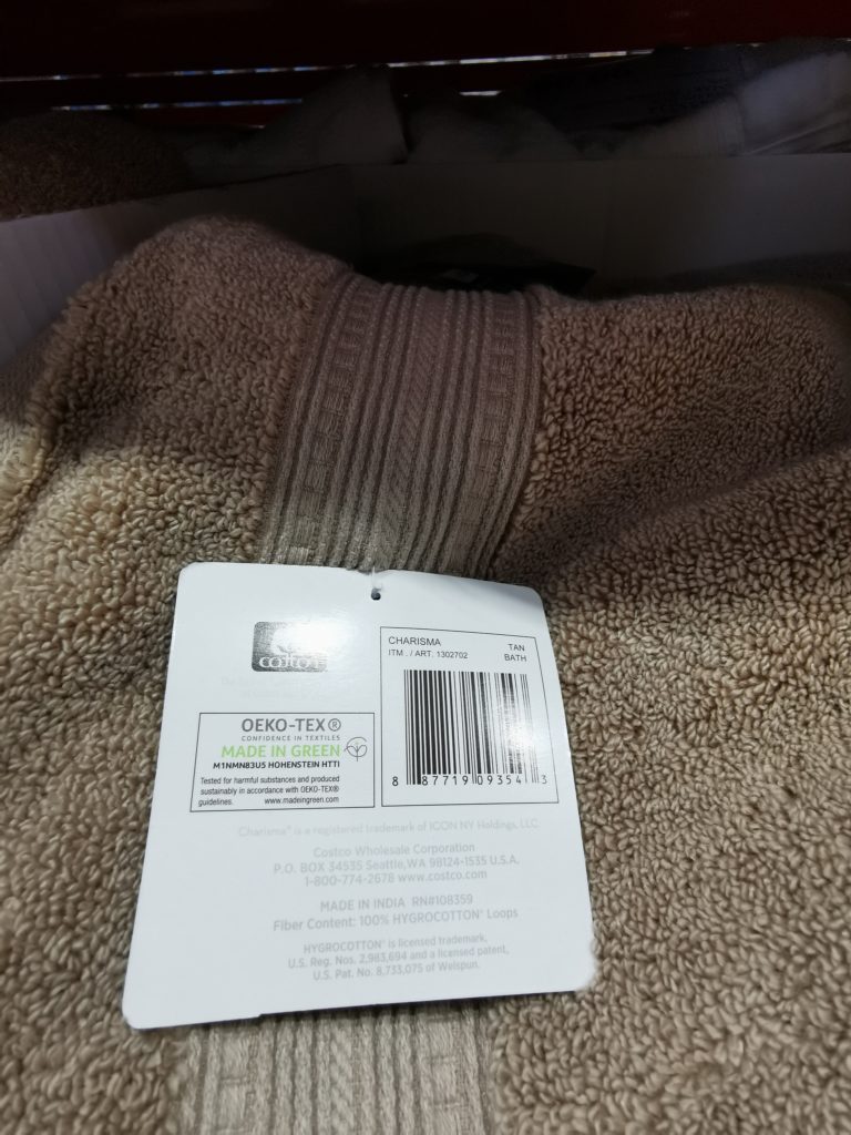 Costco1302702CharismaTanBathTowelbar (2) CostcoChaser