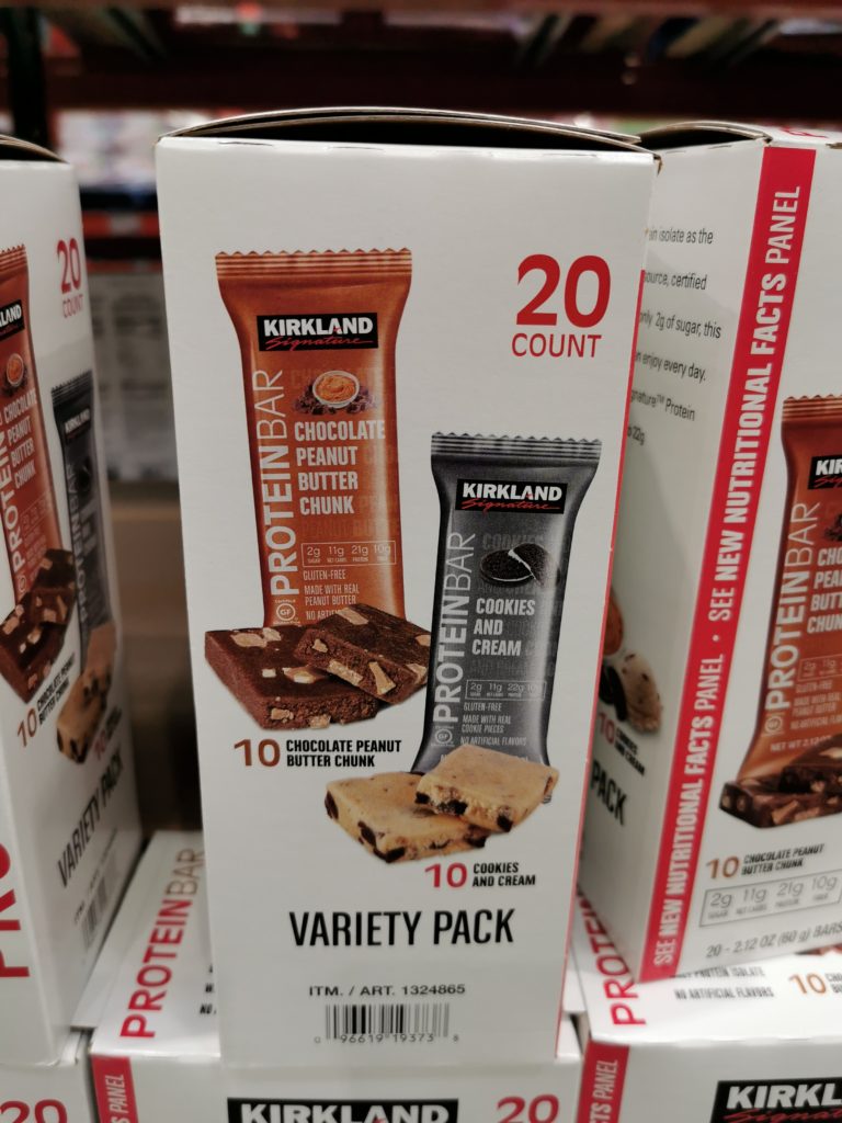Costco1324865KirklandSignatureProteinBars1 CostcoChaser