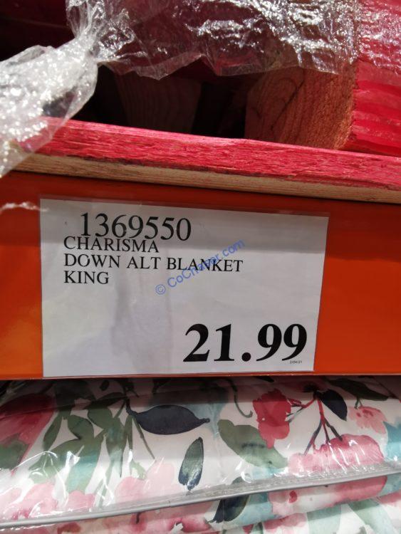 Charisma Down Alternative Blanket, Queen or King CostcoChaser