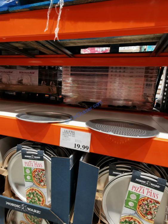 Nordic Ware Pizza Pan Set 2Piece CostcoChaser