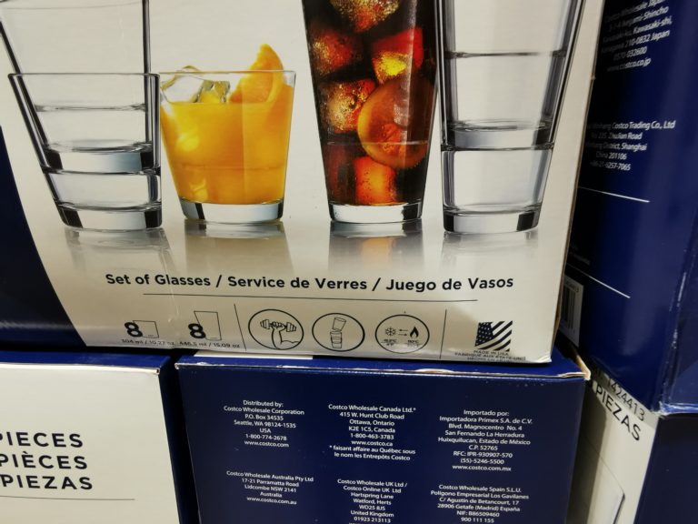 Costco1424413LuminarcTemperedGlassDrinkware16PCSet1 CostcoChaser