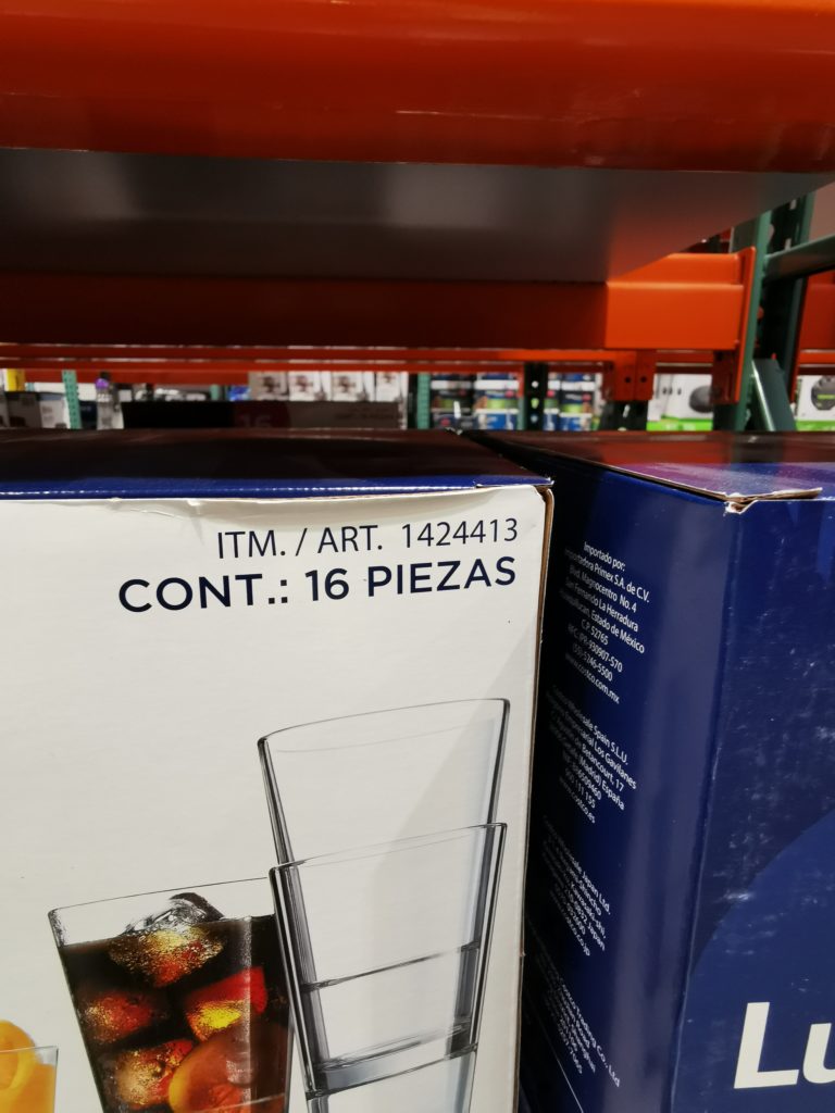 Costco1424413LuminarcTemperedGlassDrinkware16PCSet2 CostcoChaser