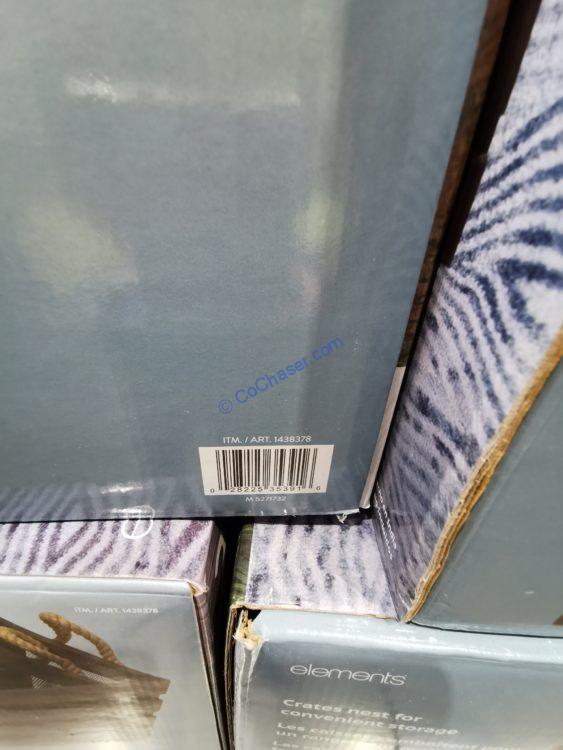 Costco1438378ElementsWoodWireStorageBasketbar CostcoChaser