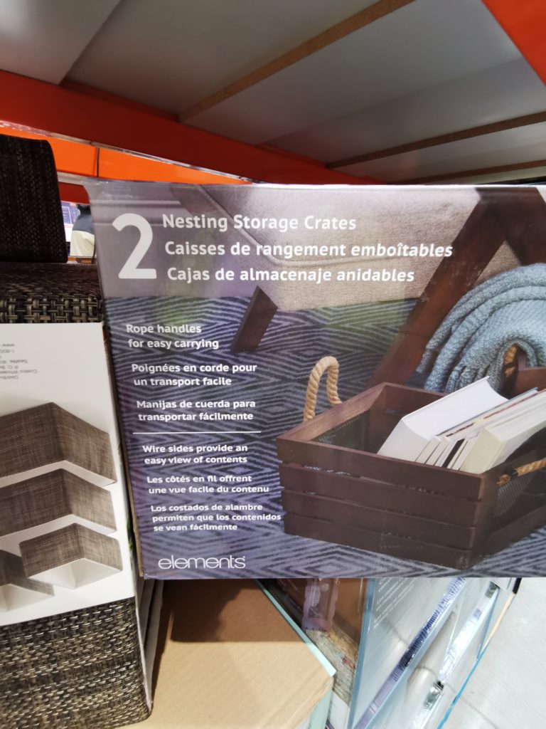Costco1438378ElementsWoodWireStorageBasket4 CostcoChaser