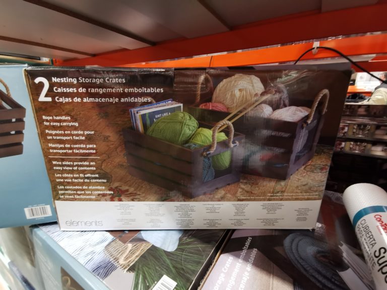 Costco1438378ElementsWoodWireStorageBasket5 CostcoChaser