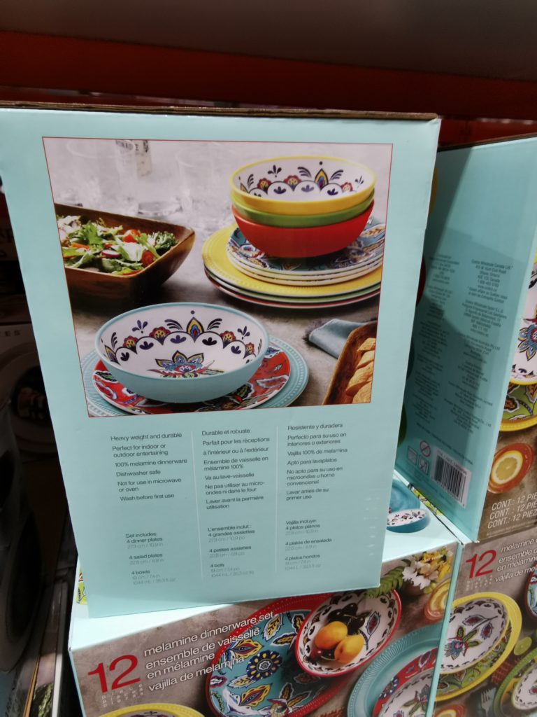 Costco1459496Pandex12pieceMelamineDinnerwareSet3 CostcoChaser