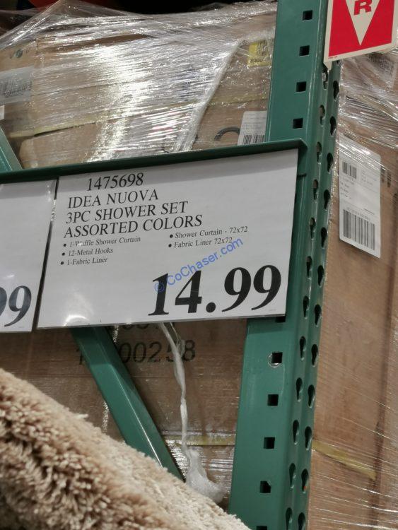 Costco1475698IdeaNuova3PCShowerSettag CostcoChaser