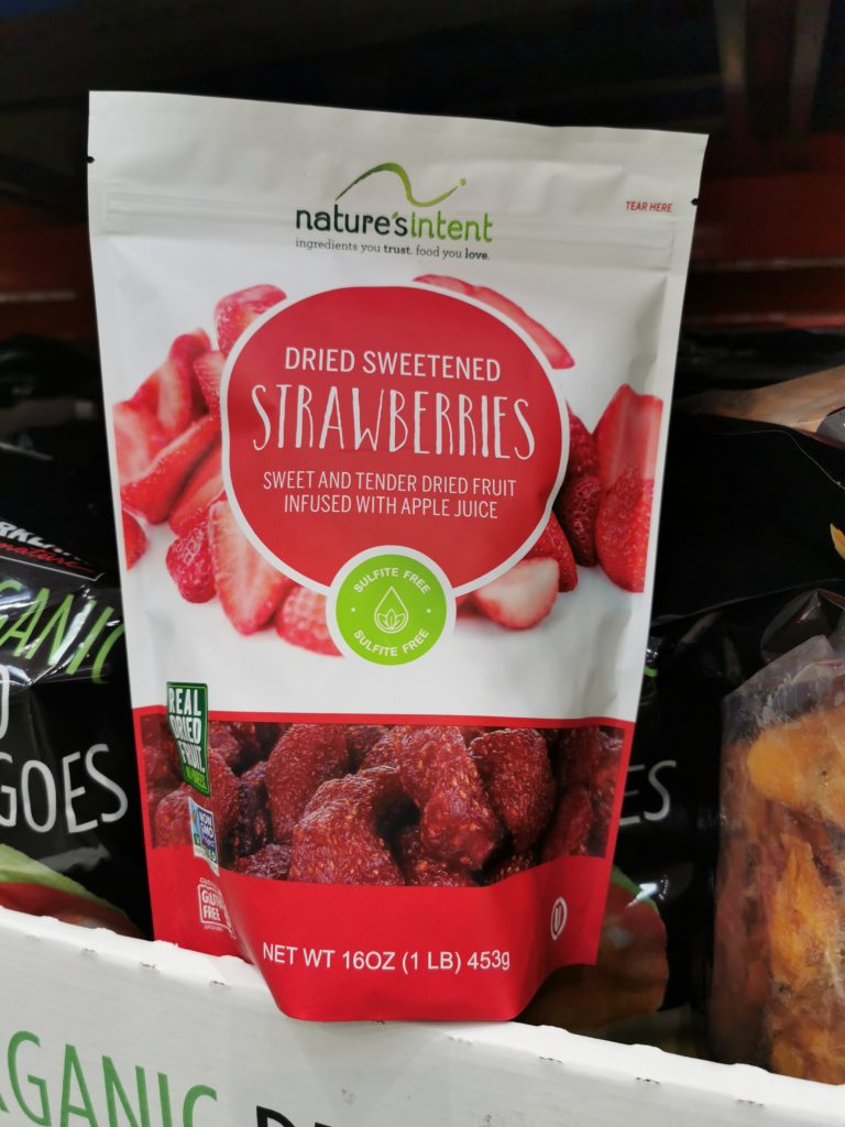 Nature’s Intent Dried Strawberries 16 ounce Bag CostcoChaser