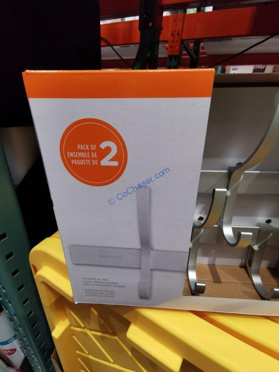 Neatfreak 2PK Wall Mounted Track and Hook Set CostcoChaser