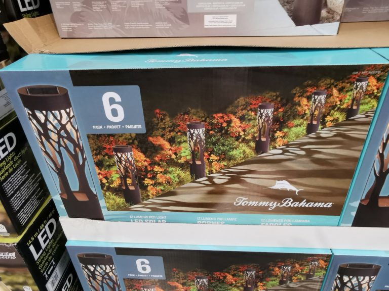 Tommy Bahama Solar LED Pathway Bollard Light, 6PK CostcoChaser