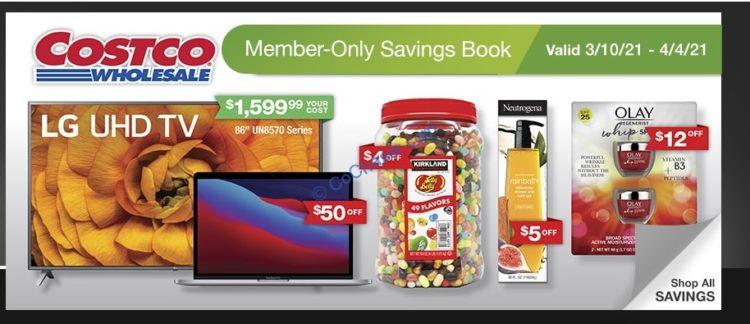 Costco Coupon Book: March 10, 2021 – April 04, 2021