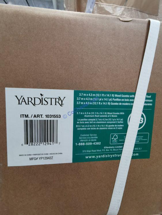 Costco-1031553-12-14-Cedar-Gazebo-with-Aluminum-Roof-bar