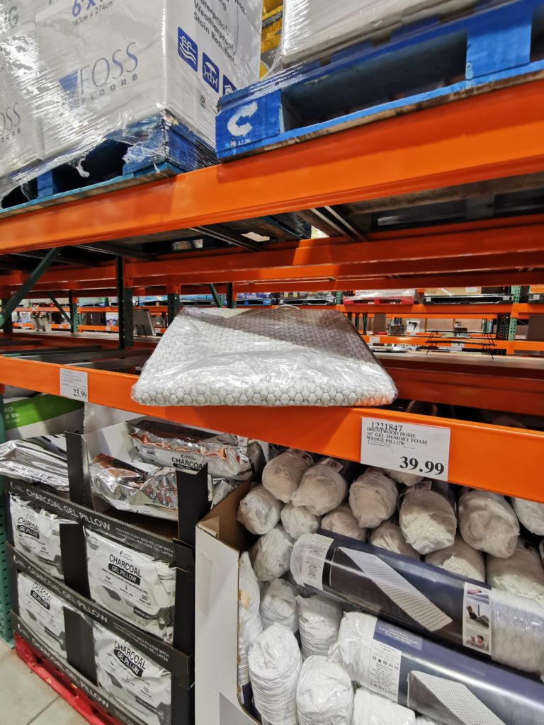 Brentwood Home 10” Gel Memory Foam Wedge Pillow CostcoChaser