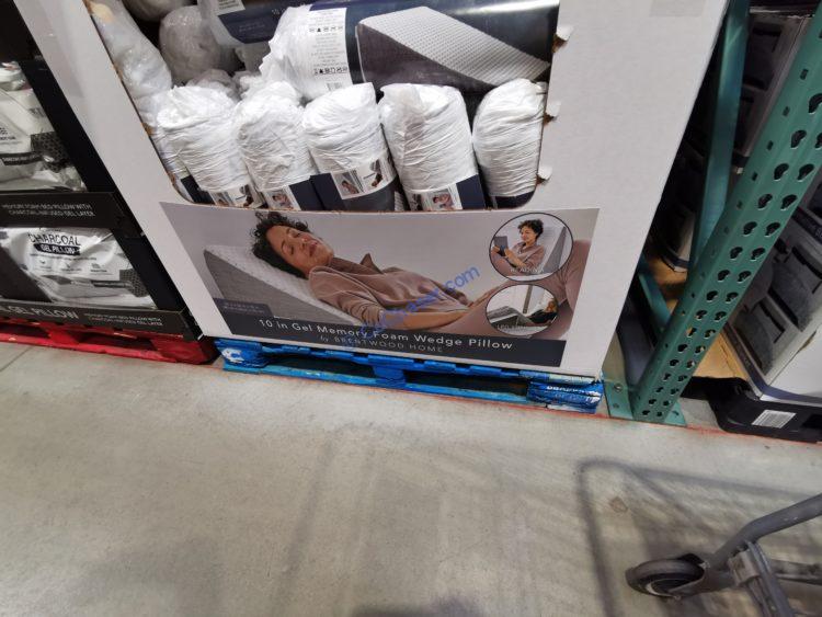 Brentwood Home 10” Gel Memory Foam Wedge Pillow CostcoChaser