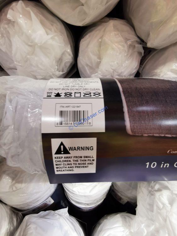 Brentwood Home 10” Gel Memory Foam Wedge Pillow CostcoChaser