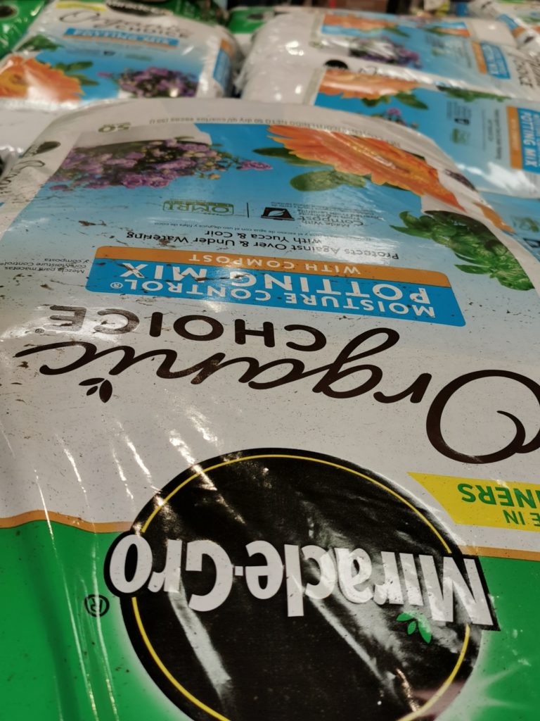 Miracle GRO Organic Choice Potting Mix 50 Quart CostcoChaser