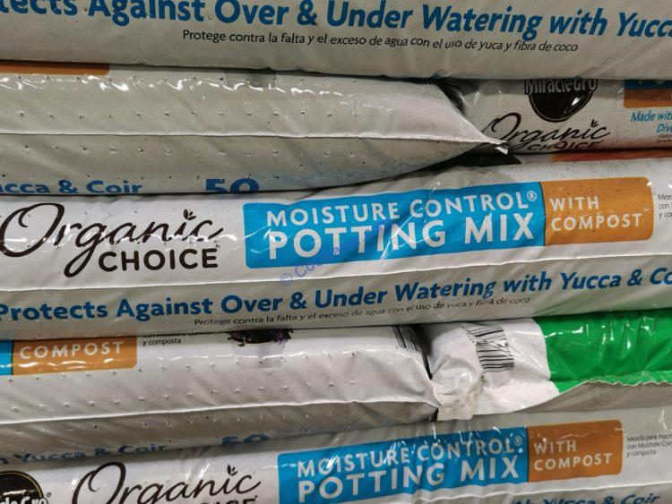 Miracle GRO Organic Choice Potting Mix 50 Quart CostcoChaser