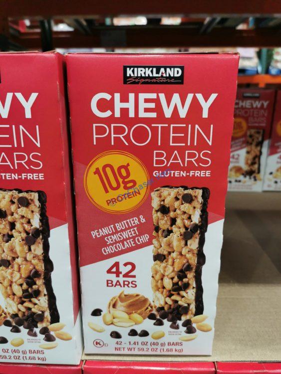 Kirkland Signature Chewy Protein Bars 42 Count BOX