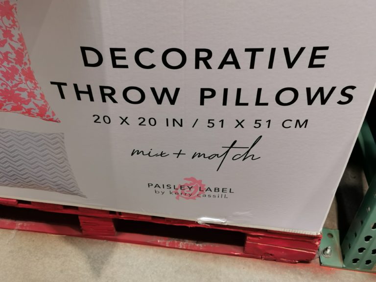Costco1389527KerryCassillPaisleyCollectionDecorativePillow