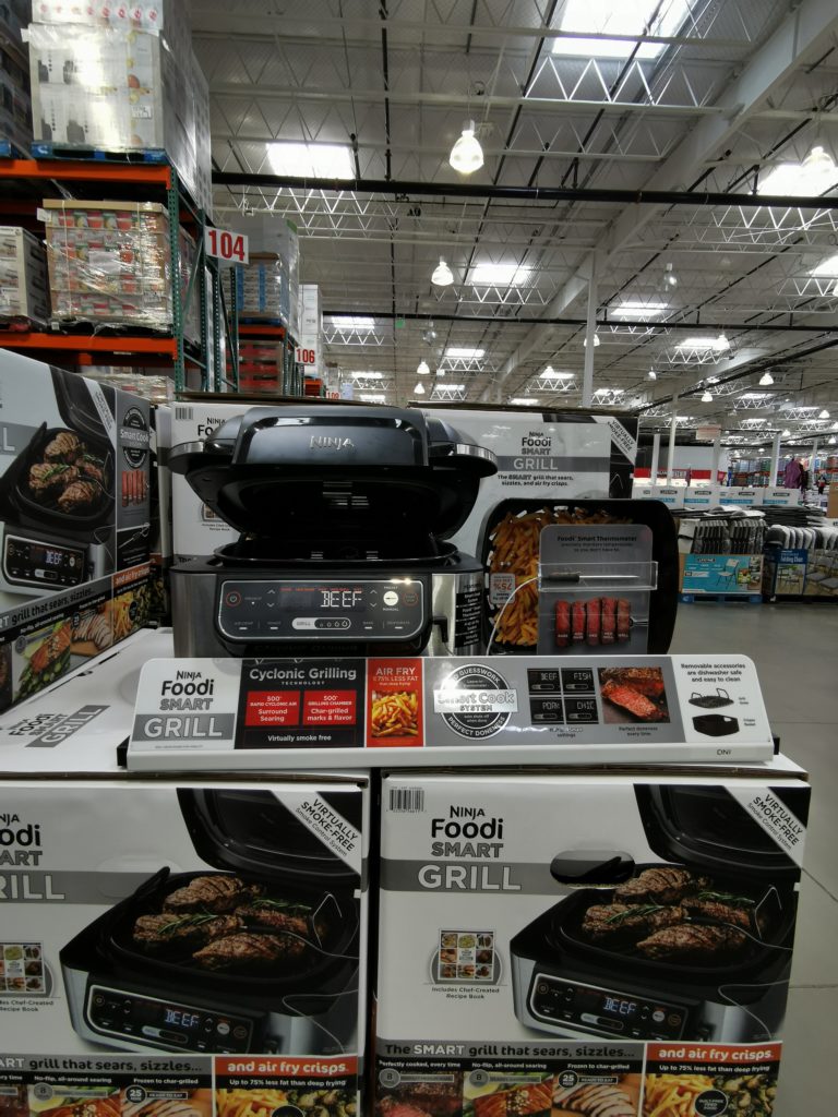 Ninja Foodi Indoor Grill with Smart Thermometer CostcoChaser