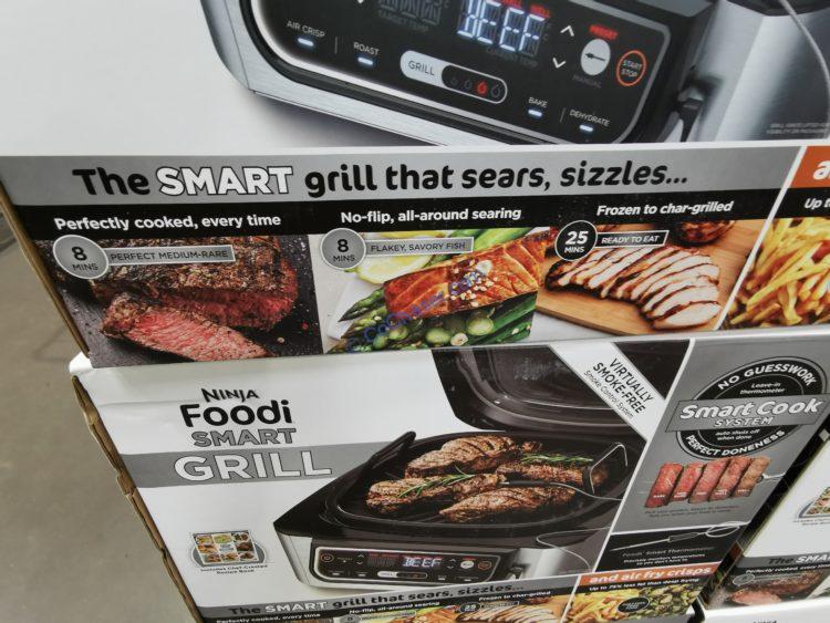 Ninja Foodi Indoor Grill with Smart Thermometer CostcoChaser