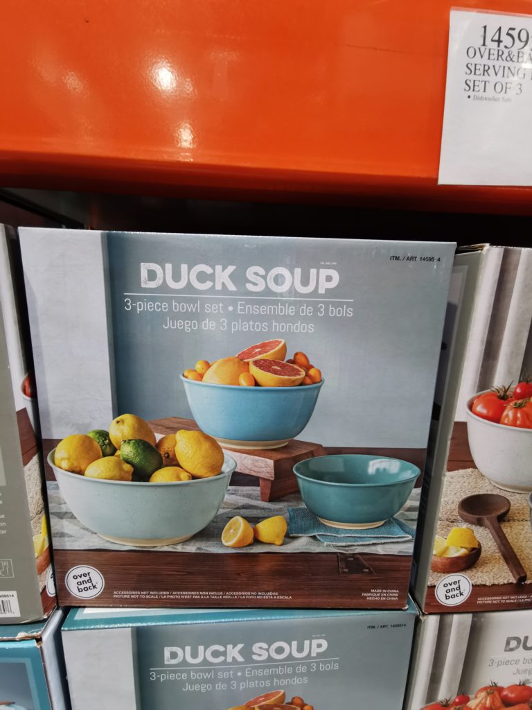 Overandback Duck Soup Serving Bowls Set of 3 CostcoChaser