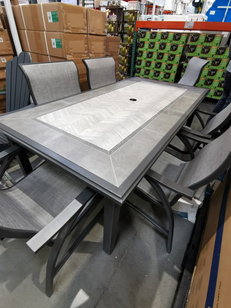 Sunvilla Santa FE 7 PC Sling Dining Set CostcoChaser