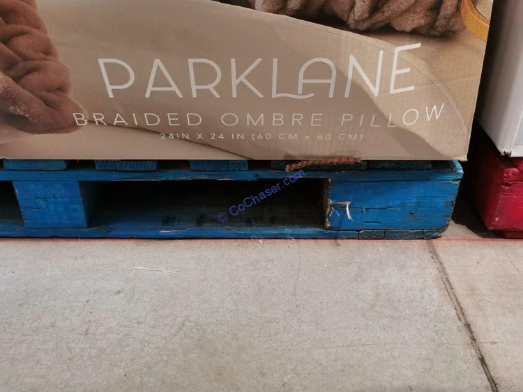 Parklane Braided Ombre Decorative Pillow CostcoChaser