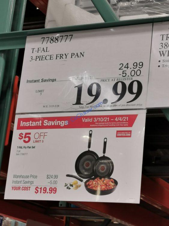 Costco7788777TFal3pieceFryPanSettag CostcoChaser