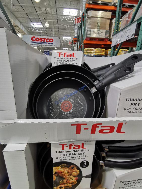 T-Fal 3-piece Fry Pan Set