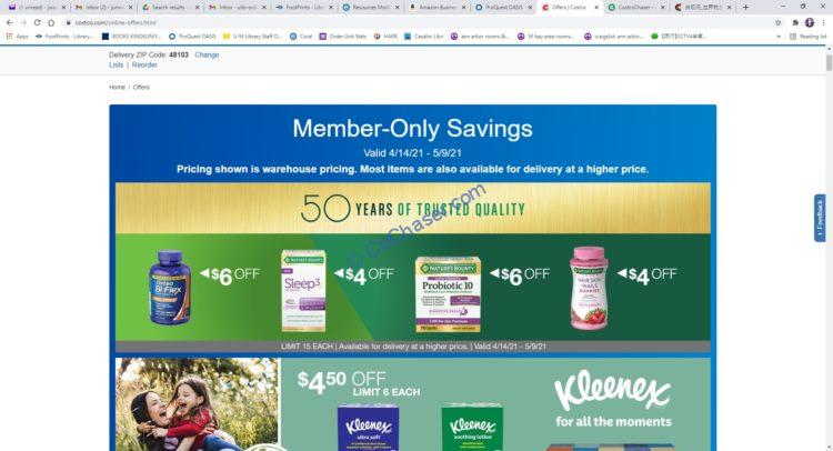 Costco Coupon Book: April 14, 2021 – May 09, 2021