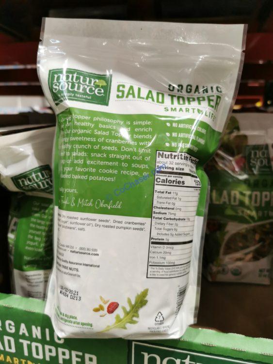 NaturSource Organic Salad Toppers 32 Ounce Bag CostcoChaser