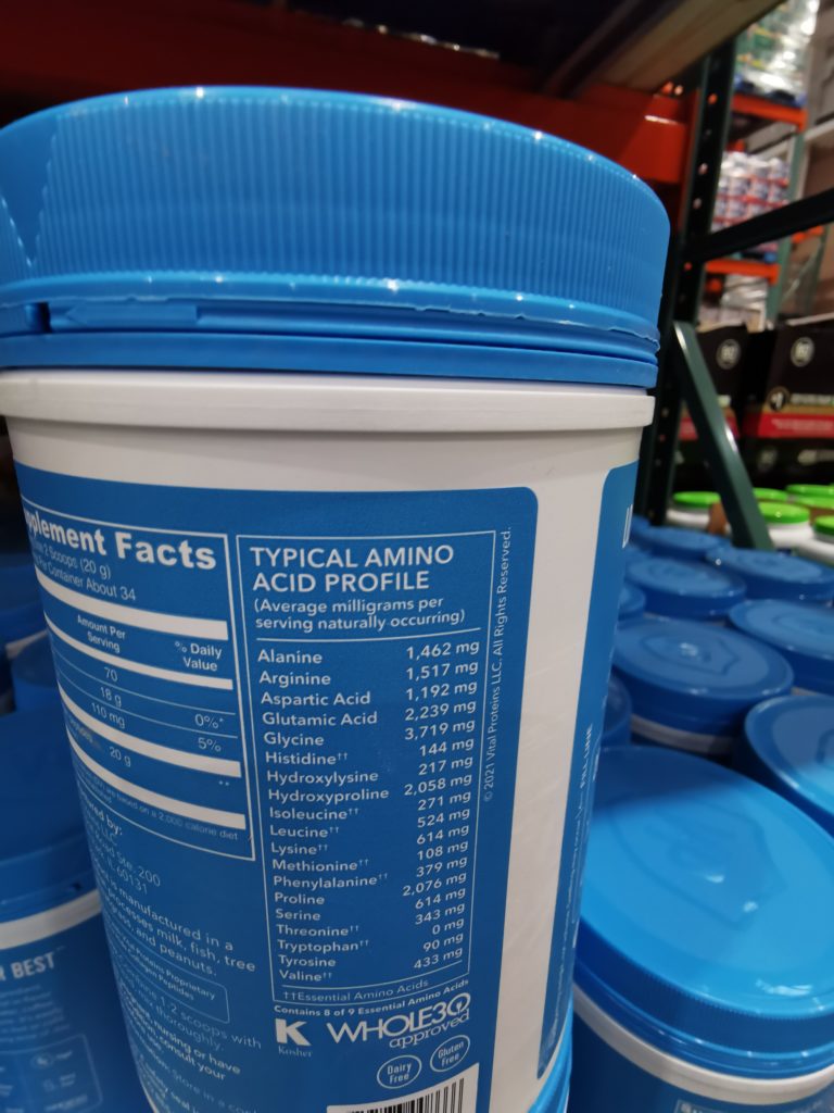 Costco1303463VitalProteinsCollagenPeptidesUnflavored3 CostcoChaser