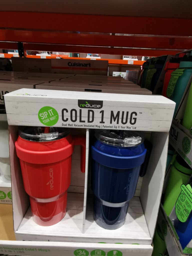Reduce 40 oz. Cold1 Mug with Handle, 2pack CostcoChaser